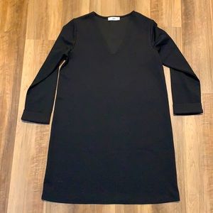 MNG long sleeve black dress. Size Small